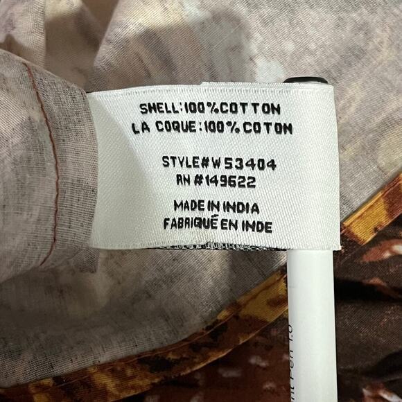 Walter Baker Womens Jayden Brown Long Sleeve RuffledTop Size Small - Picture 5 of 12